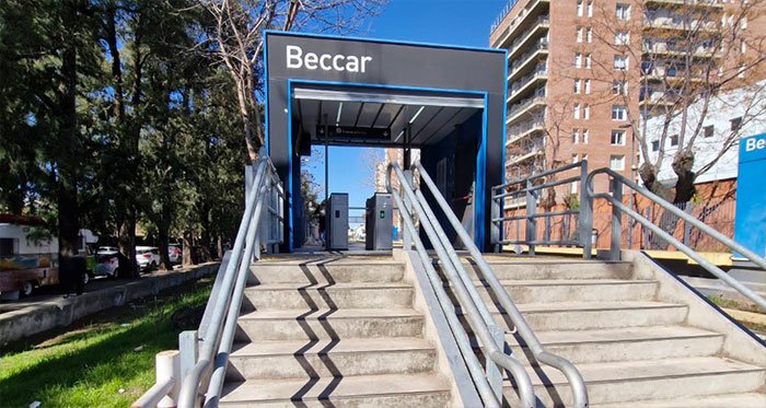 Estación Beccar - Tren Mitre ramal Retiro - Tigre