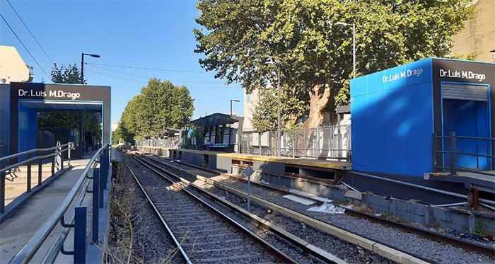 Estación Drago - Tren Mitre ramal Retiro - José León Suárez