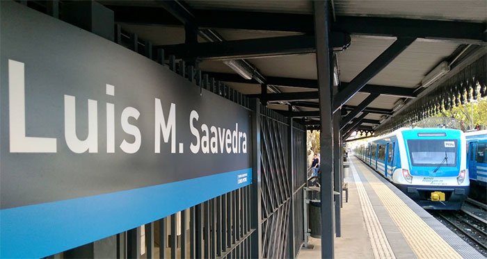 Estación Saavedra - Tren Mitre ramal Retiro - Bartolomé Mitre